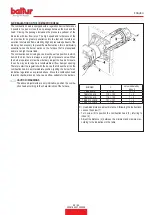 Preview for 85 page of baltur 56570010 Instruction Manual For Installation, Use And Maintenance