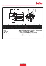 Preview for 86 page of baltur 56570010 Instruction Manual For Installation, Use And Maintenance