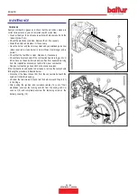 Preview for 90 page of baltur 56570010 Instruction Manual For Installation, Use And Maintenance