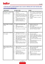 Preview for 35 page of baltur 56760010 Instruction Manual For Installation, Use And Maintenance