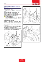 Preview for 14 page of baltur 67200010 Installation, Use And Maintenance Instruction Manual