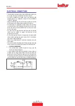 Предварительный просмотр 50 страницы baltur 67230020 Instruction Manual For Installation, Use And Maintenance