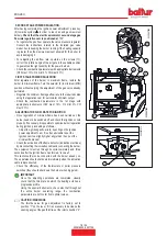 Предварительный просмотр 54 страницы baltur 67230020 Instruction Manual For Installation, Use And Maintenance