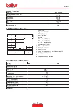 Предварительный просмотр 9 страницы baltur 67380010 Instruction Manual For Installation, Use And Maintenance