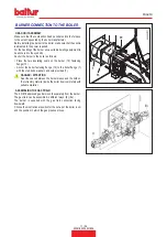 Предварительный просмотр 49 страницы baltur 67380010 Instruction Manual For Installation, Use And Maintenance