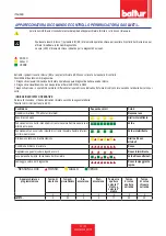 Preview for 22 page of baltur 67510010 Installation, Use And Maintenance Instruction Manual