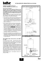 Предварительный просмотр 12 страницы baltur BGN 100 P Instruction Manual