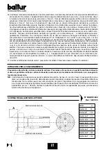 Предварительный просмотр 17 страницы baltur BGN 100 P Instruction Manual