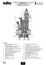 Предварительный просмотр 21 страницы baltur BGN 100 P Instruction Manual