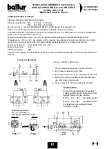 Предварительный просмотр 22 страницы baltur BGN 100 P Instruction Manual