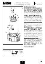 Предварительный просмотр 24 страницы baltur BGN 100 P Instruction Manual