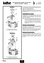 Предварительный просмотр 25 страницы baltur BGN 100 P Instruction Manual