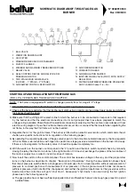 Предварительный просмотр 42 страницы baltur BGN 100 P Instruction Manual