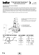 Предварительный просмотр 53 страницы baltur BGN 100 P Instruction Manual