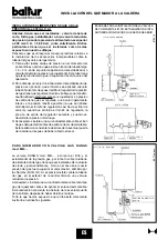 Предварительный просмотр 66 страницы baltur BGN 100 P Instruction Manual