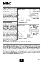 Предварительный просмотр 72 страницы baltur BGN 100 P Instruction Manual