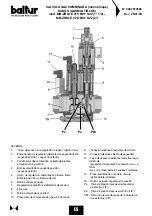 Предварительный просмотр 75 страницы baltur BGN 100 P Instruction Manual