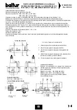 Предварительный просмотр 76 страницы baltur BGN 100 P Instruction Manual