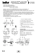 Предварительный просмотр 103 страницы baltur BGN 100 P Instruction Manual