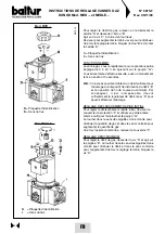 Предварительный просмотр 107 страницы baltur BGN 100 P Instruction Manual