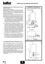 Предварительный просмотр 121 страницы baltur BGN 100 P Instruction Manual