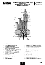 Предварительный просмотр 130 страницы baltur BGN 100 P Instruction Manual