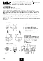 Предварительный просмотр 131 страницы baltur BGN 100 P Instruction Manual