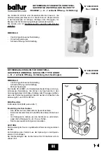 Предварительный просмотр 138 страницы baltur BGN 100 P Instruction Manual