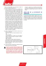 Preview for 63 page of baltur BGN 250 DSPGN ME User Instruction Manual