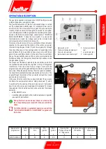 Preview for 11 page of baltur BGN 250 P Use & Instruction Manual