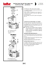 Предварительный просмотр 23 страницы baltur BGN 40 DSPGN Instructions Manual