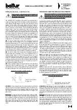 Preview for 115 page of baltur BGN 40 LX-V Instruction Manual