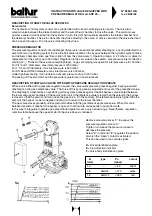 Preview for 51 page of baltur BGN 50 Instructions Manual