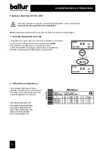 Preview for 32 page of baltur BGN 60 LX Startup Manual