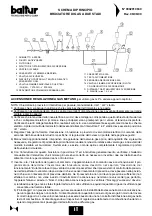 Preview for 15 page of baltur BGN 60 P Instruction Manual