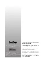 Preview for 153 page of baltur BGN 60 P Instruction Manual