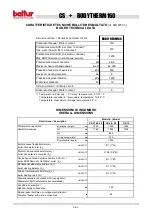 Preview for 3 page of baltur BODY THERM 160 Technical Instructions For Installation