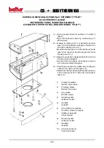 Preview for 13 page of baltur BODY THERM 160 Technical Instructions For Installation