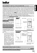 Preview for 26 page of baltur BT 100 DSG Instruction