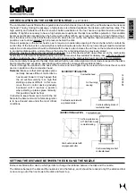 Preview for 40 page of baltur BT 100 DSG Instruction