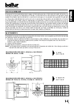 Preview for 56 page of baltur BT 100 DSG Instruction