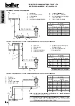 Preview for 63 page of baltur BT 100 DSG Instruction