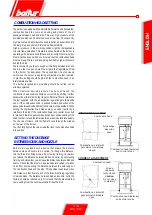 Preview for 55 page of baltur BT 100 DSNM-D Instructions For Use Manual