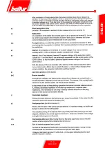 Preview for 65 page of baltur BT 100 DSNM-D Instructions For Use Manual