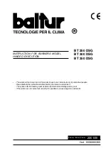 baltur BT 180 DSG Instruction preview