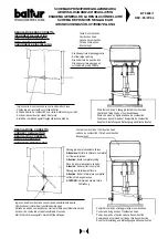 Preview for 74 page of baltur BT 250 DSG K Series Manual