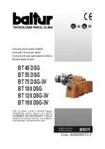 Preview for 1 page of baltur BT 40 DSG Instruction