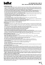 Preview for 5 page of baltur BT 40G Instructions Manual