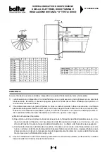 Preview for 21 page of baltur BT 75 DSPN /D Instruction For Burners Model