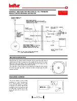 Preview for 41 page of baltur btg 15 me Instruction